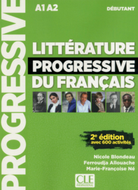 Littérature progressive du français - Niveau débutant - Livre + CD - 2ème édition - Nouvelle couverture