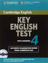 Cambridge Key English Test 4 Self-study Pack (Student's Book with answers and Audio CD)