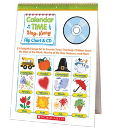 Calendar Time Sing-Along Flip Chart  CD