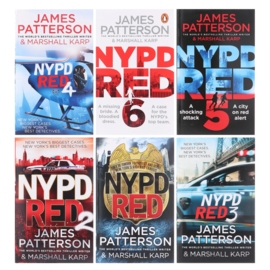 NYPD Red by James Patterson: Books 1-6 Collection Set