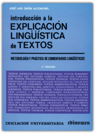 Introducción a la explicación lingüística de textos 