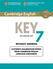 Cambridge English Key 7 Student's Book without answers