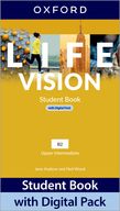 Life Vision Upper Intermediate Student Book with Digital Pack