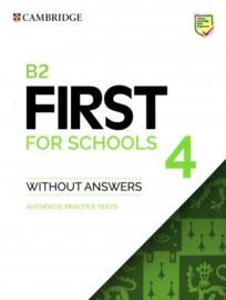 B2 First for Schools 4 Student's Book without Answers