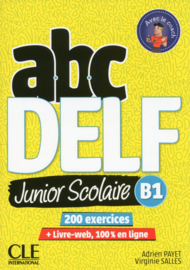 ABC DELF Junior scolaire - Niveau B1 - Livre + DVD + Livre-web - 2ème édition