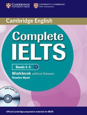 Complete IELTS Bands4-5B1 Workbook without answers with Audio CD