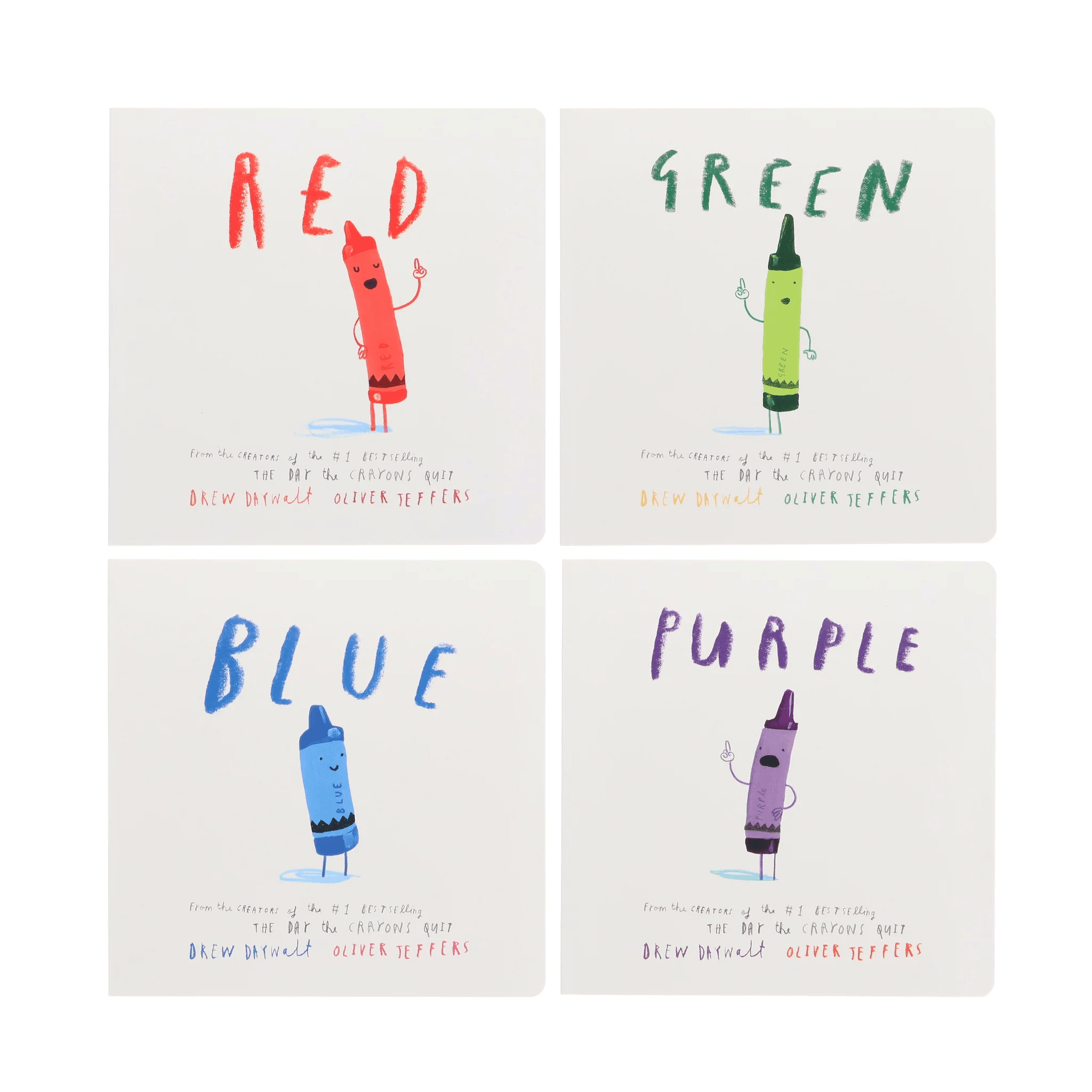 The Crayons Colour Collection 4 Books Collection Box Set - Board Book