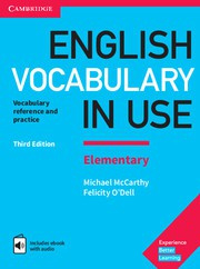 English Vocabulary in Use Elementary Third edition Book with answers and Enhanced ebook