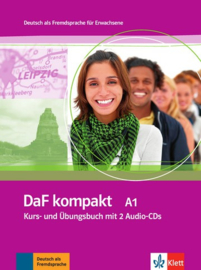 DaF kompakt A1 Studentenboek en Übungsbuch + 2 Audio-CDs