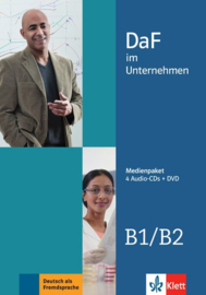 DaF im Unternehmen B1-B2 Multimediapakket (4 Audio-CDs + DVD)