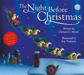 The Night Before Christmas Paperback+CD (Clement C. Moore and Eric Puybaret)
