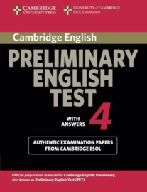 Cambridge Preliminary English Test 4 Student's Book with answers