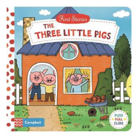 First Stories: The Three Little Pigs Board Book (Natascha Rosenberg)