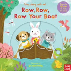 Sing Along With Me! Row, Row, Row Your Boat  (Board Book – Reissue)