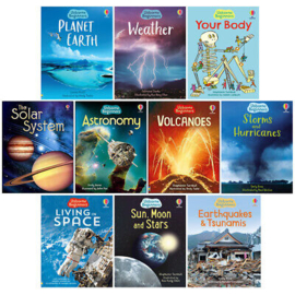 Usborne Beginners Science 10 Books Collection Set