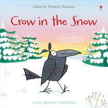 Crow in the snow