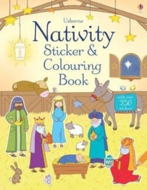 Nativity sticker and colouring book