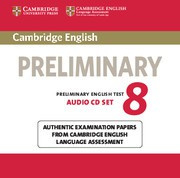 Cambridge English Preliminary 8 Audio CDs (2)