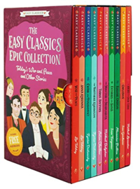 The Easy Classic Epic Collection: Tolstoy's War and Peace and Other Stories 10 Books Box Se