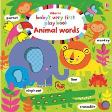 Baby's very first play book animal words