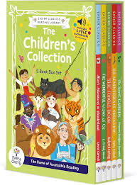 Easier Classics Reading Library: The Children’s Collection 5 Books Box Set With Free Audio Books