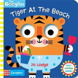 The Googlies: Tiger at the Beach Board Book (Jo Lodge)