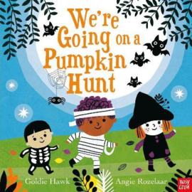 We're Going on a Pumpkin Hunt! (Goldie Hawk, Angie Rozelaar) Board Book