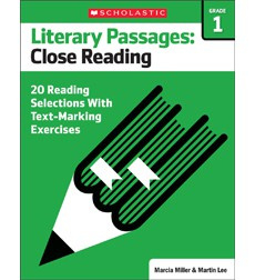 Literary Passages: Close Reading: Grade 1