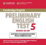 Cambridge Preliminary English Test 5 Audio CDs (2)