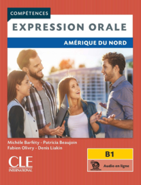 Expression orale - Amérique du Nord - Niveau B1 - Livre + audio en ligne