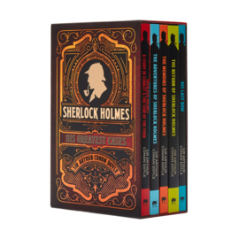 Sherlock Holmes His Greatest Cases By Arthur Conan Doyle 5 Books Collection Box Set