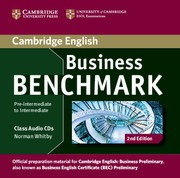 Business Benchmark Second edition Pre-intermediate-Intermediate Business Preliminary Class Audio CDs (2)
