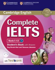 Complete IELTS Bands5-6.5B2 Student's Book with answers with CD-ROM with Testbank