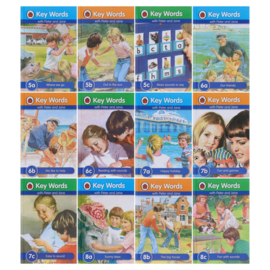 Ladybird Key Words with Peter and Jane 36 Books Collection Box Set - Hardback