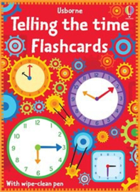 Telling the time flash cards