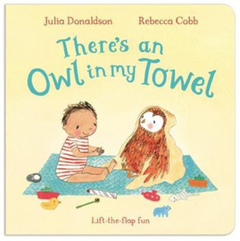 There's an Owl in My Towel Board Book (Julia Donaldson and Rebecca Cobb)