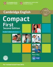 Compact First Second edition Student's Book with answers with CD-ROM