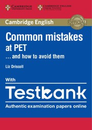 Common Mistakes at PET ... and how to avoid them Paperback with Testbank