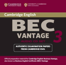 Cambridge BEC 3 Vantage Audio CD