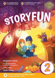 Storyfun for Starters, Movers and Flyers Second edition 2 Student's Book with online activities and Home Fun booklet 