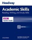 Headway Academic Skills 3 Reading, Writing, And Study Skills Teacher's Guide With Tests Cd-rom