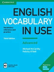 English Vocabulary in Use Advanced Third edition Book with answers and Enhanced ebook