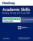 Headway Academic Skills Introductory Reading, Writing, And Study Skills Teacher's Guide With Tests Cd-rom