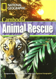 Footprint Reading Library 1300: Cambodia Animal Rescue Book With Multi-rom (x1)