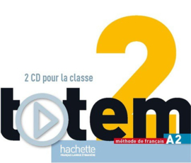 Totem 2 A2 - Méthode de français CD Audio Classe (x2)