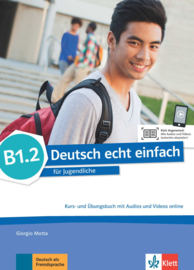 Deutsch echt einfach B1.2 Studentenboek en Oefenboek met Audio en Video online