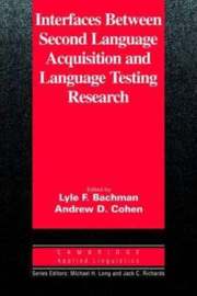 Interfaces Between Second Language Acquisition and Language Testing Research Paperback