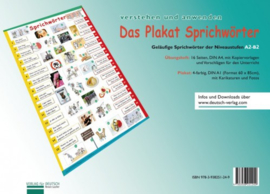 Plakat Sprichwörter Übungsheft en 1 Plakat