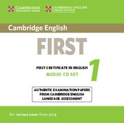 Cambridge English First 1 Audio CDs (2)