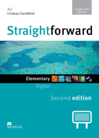 Straightforward 2nd Edition Elementary Level  IWB DVD ROM Single User License